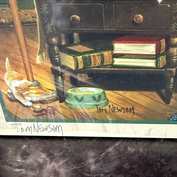 COBBLE HILL Tom Newsom “Santa’s List" 1000 Pieces Puzle - Picture 4 of 10